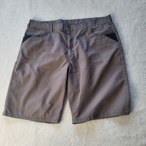 Dickies Men's XL Gray Shorts with Black Tip Pockets